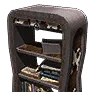 Leather Bookshelf