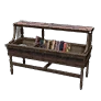Gargoyle Hide Decorated Bookshelf