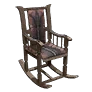 Gargoyle Hide Decorated Chair