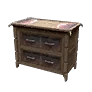 Gargoyle Hide Decorated Drawers
