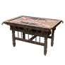 Gargoyle Hide Decorated Table