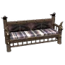 Gargoyle Hide Decorated Sofa