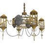 Venecil Chandelier (Fluorescent)
